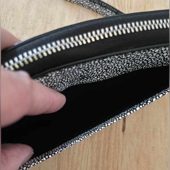 Halogen Genuine Leather Accordion Zip Wallet Wristlet Clutch Nordstrom - Picture 4 of 16